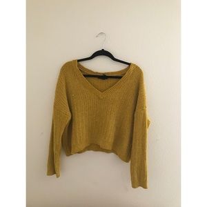 Forever 21 Yellow Sweater